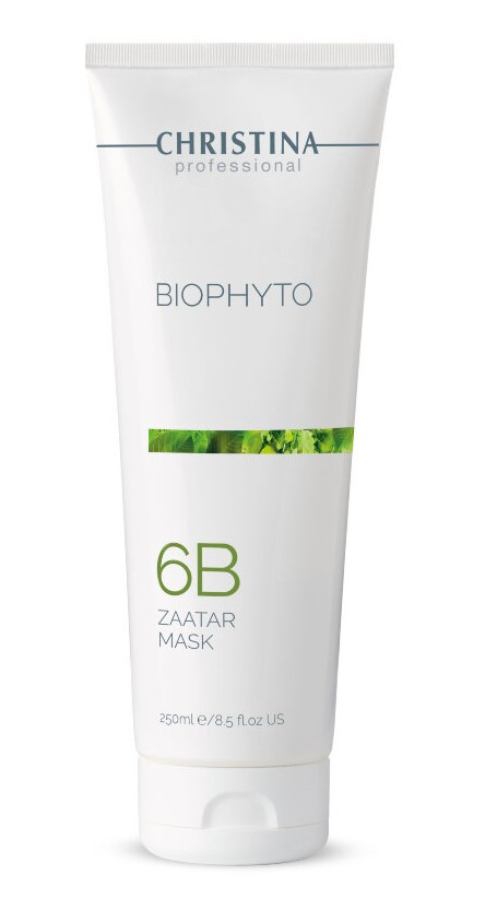 Відновлююча маска «Заатар» для чутливої ​​шкіри обличчя ZAATAR MASK BIO PHYTO CHRISTINA 250 мл, фото 1