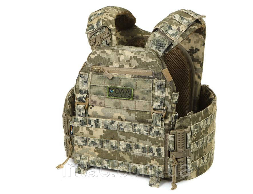 Плитоноска МІЦЬ 3.0 з функцією швидкого скидання Піксель (PLATE CARRIER)