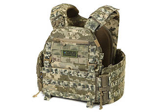 Плитоноска МІЦЬ 3.0 з функцією швидкого скидання Піксель (PLATE CARRIER)