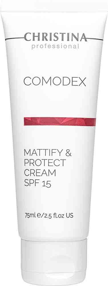 MATTIFY & PROTECT CREAM SPF 15 COMODEX CHRISTINA Матувальний захисний крем SPF 15 75 мл, фото 1
