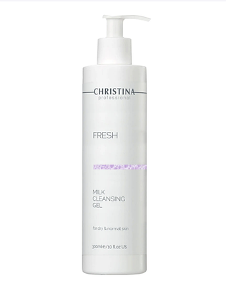 MILK CLEANSING GEL FRESH CHRISTINA Молочний очищувальний гель для сухої та нормальної шкіри, 100 мл (розлив)