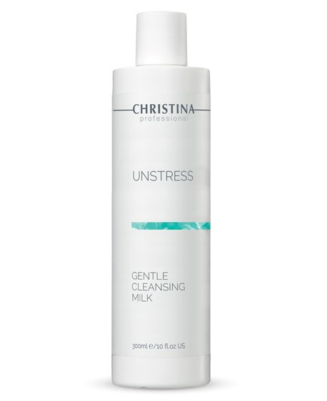 GENTLE CLEANSING MILK UNSTRESS CHRISTINA Ніжне очищувальне молочко 300 мл, фото 1