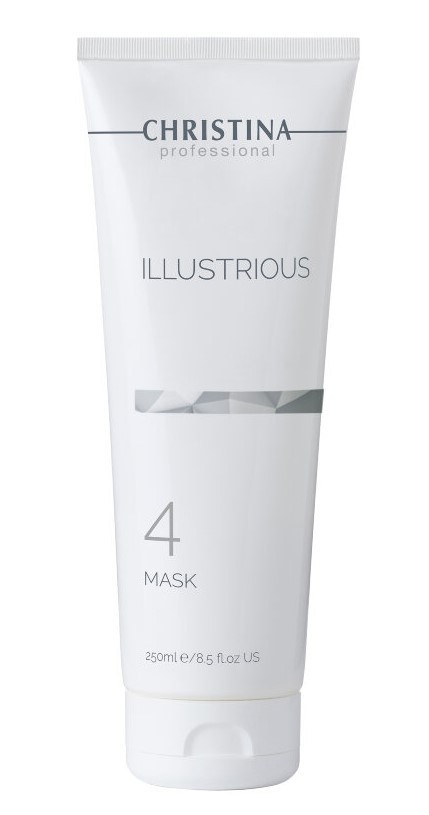 Освітлювальна маска для обличчя проти пігментації, для рівного тону шкіри MASK ILLUSTRIOUS CHRISTINA (крок 4) 250 мл, фото 1
