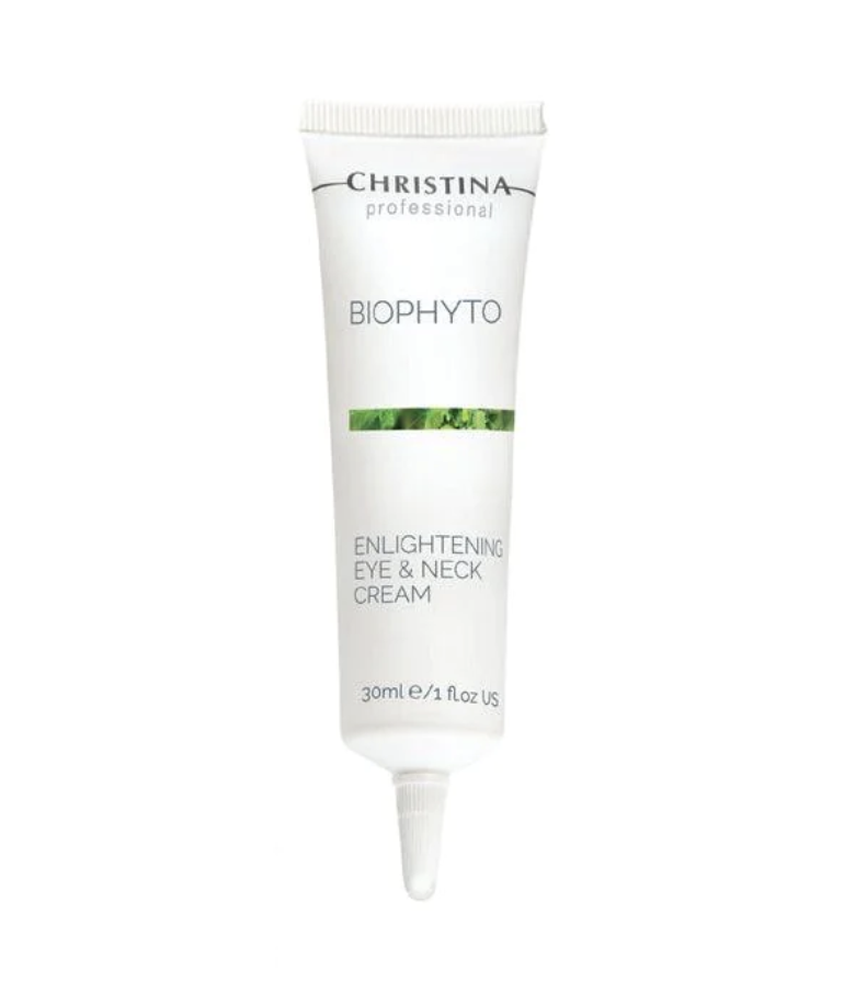Крем для шкіри навколо очей омолоджуючий освітлюючий ENLIGHTENING EYE & NECK CREAM BIO PHYTO CHRISTINA 30 мл, фото 1