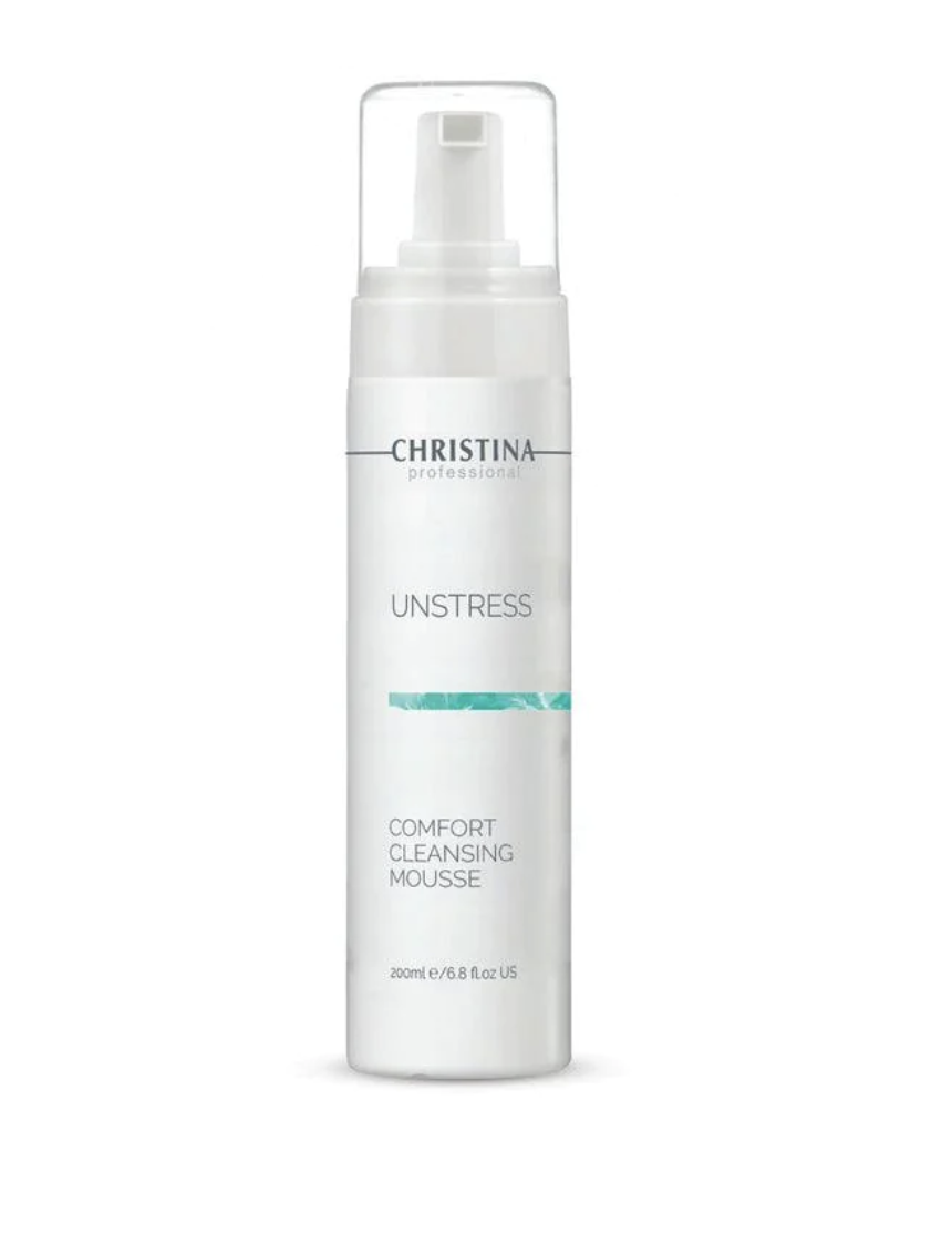 COMFORT CLEANSING MOUSSE UNSTRESS CHRISTINA Очищувальний мус-комфорт 200 мл