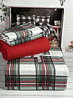 Комплект постільної білизни з фланелі ТМ Romеo Home 200×220 см колір червоний