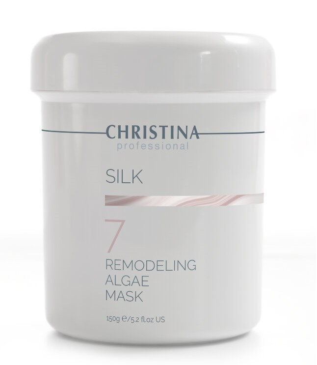 Альгінатна маска заспокійлива ремодулююча охолоджувальна REMODELING MASK SILK CHRISTINA (крок 7) 150 г, фото 1