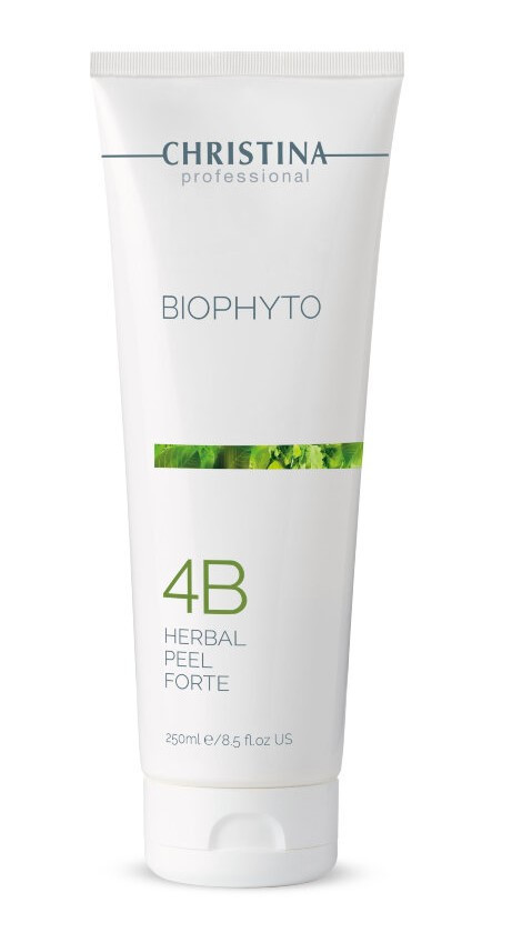 Рослинний пілінг HERBAL PEEL FORTE BIO PHYTO CHRISTINA (крок 4б) 250 мл для жирної та комбінованої шкіри, фото 1
