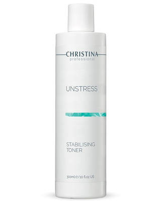 Відновлюючий тонік для обличчя STABILIZING TONER UNSTRESS CHRISTINA 300 мл для сухої шкіри, схильної до подразнень