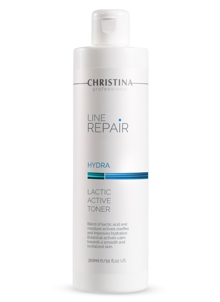 LACTIC ACTIVE TONER LINE REPAIR HYDRA CHRISTINA Тонік з молочною кислотою 100 мл (розлив), фото 1