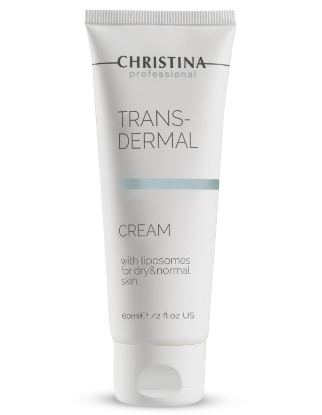 TRANS DERMAL CREAM WITH LIPOSOMES CHRISTINA Трансдермальний крем з ліпосомами для нормальної та сухої шкіри 60 мл