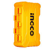 Набір: свердла по бетону, свердла по склу, біти 22 шт. INGCO, фото 4