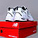 Кросівки New Balance 530 білі шкіряні Термо, фото 6