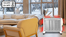 Обігрівач інфрачервоний з пультом MalTec ProMica2500W ECO, фото 6
