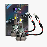 Автолампи LED BSmart HP4 цоколь H1 10000Лм 100Вт 6000K 12В Canbus 50Вт на лампу