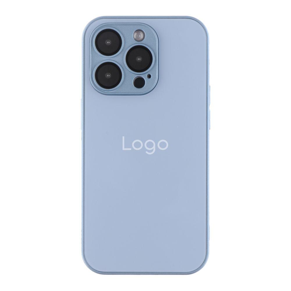Чохол AG-Glass Matte Camera Lens with Magsafe для iPhone 14 Pro Колір Light Blue, фото 1