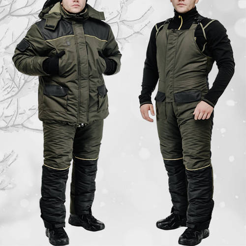 Водозащитный Костюм мембрана для охоты и рыбалки Зимний Хаки (ID ...