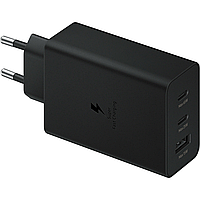 🖤Мережевий зарядний пристрій 220V 65W Power Adapter TRIO USB-Cx2/USB-Ax1