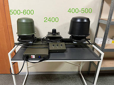 РЕБ багатоканальний, 400-600МГц, 2400МГц від FPV та Mavic