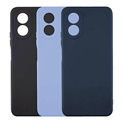 Чохол Silicone Cover Full Camera (A) для Oppo A18/A38 Колір 14.Red