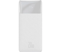 Power Bank Baseus Bipow 20W 30000mAh Павербанк PPBD050402 білий