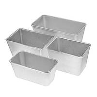 Комплект із 4 алюмінієвих форм для випікання хліба Л7 Л12 Л12а Л11