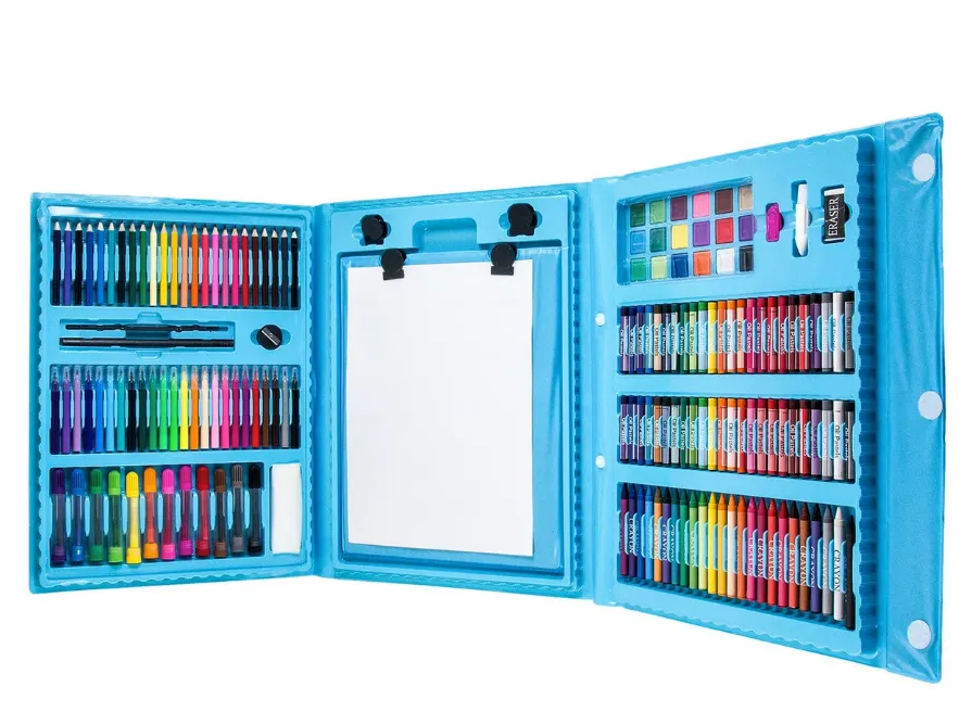 Набір для дитячої творчості у валізі з 208 предметів Валіза творчості, фото 1