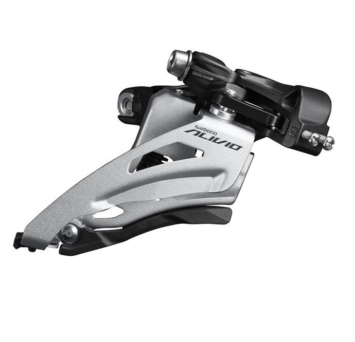 Перемикач перед. 36T під трубу 34,9 мм (адаптер 31,8) SHIMANO Alivio FD-M4020-M-B