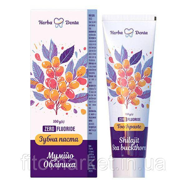 Зубна паста Herba Denta Мумійо та Обліпиха 100 г