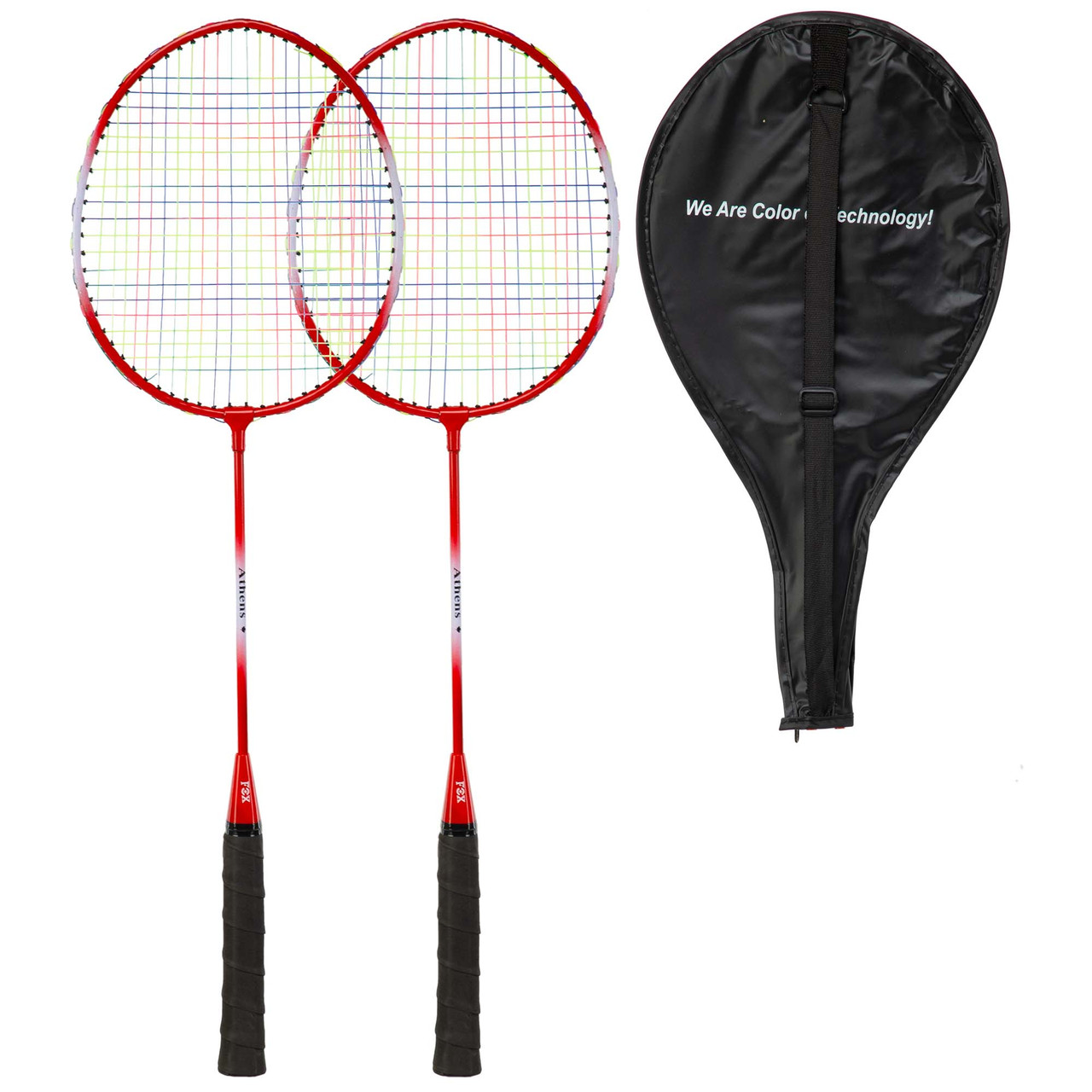 Ракетки для бадмінтону в чохлі 2 шт FOX FOX-0055, фото 1