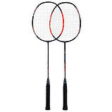 Ракетки для бадмінтону в чохлі 2 шт COKA G-65, фото 2