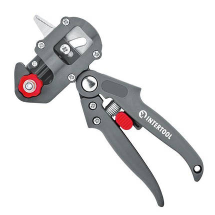 Секатор для щеплення 200мм, Carbon INTERTOOL FT-1020, фото 1