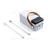 Потужний якісний повербанк Remax 60000 mAh павербанк 22.5 Вт з вбудованим ліхтариком портативний Powerbank, фото 4