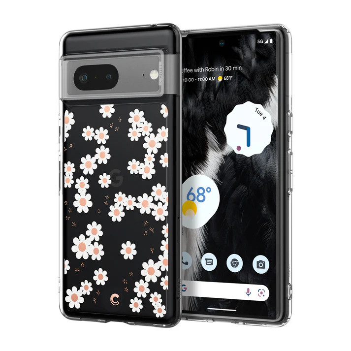 Чохол Cyrill Cecile до Google Pixel 7 White Daisy (ACS05242)