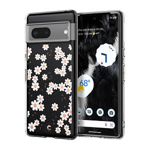 Чохол Cyrill Cecile до Google Pixel 7 White Daisy (ACS05242)