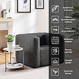 Надувне крісло сіре SW-00002292, фото 7