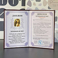 Диплом червоний "Зіроньки ясної", укр., Диплом "Звездочки ясной", фото 2