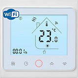 Терморегулятор програматор SET BHT-002GC Wi-Fi у підрозетник, фото 2