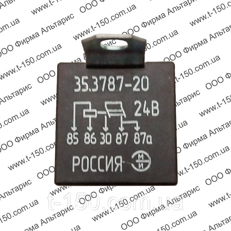 Реле стартера РС738 30А,24В, на 5вихід.(аналог 11.3747.010)(35.3787-20) КАМАЗ/МАЗ/КраЗ 738.3747-20, фото 1