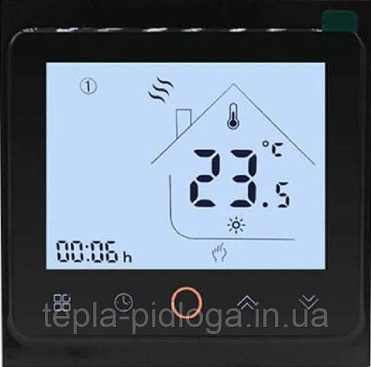 Терморегулятор програматор In-Therm PT-002 ЧОРНИЙ, фото 1