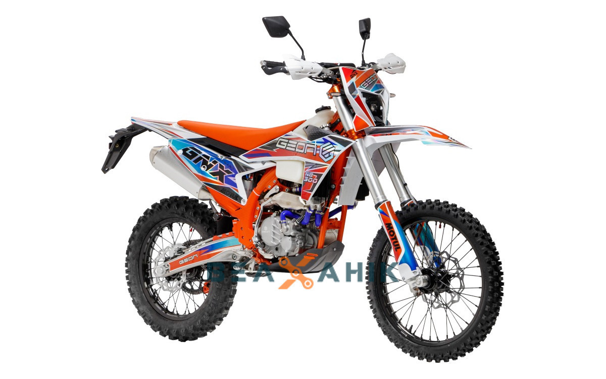 Мотоцикл GEON Dakar GNX 300 NB Carb 21/18 МКПП-5 K23 White/Orange, фото 1