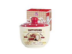Цукорниця 450мл 2242-11 з ложкою Happy Kitchen ТМ SNT