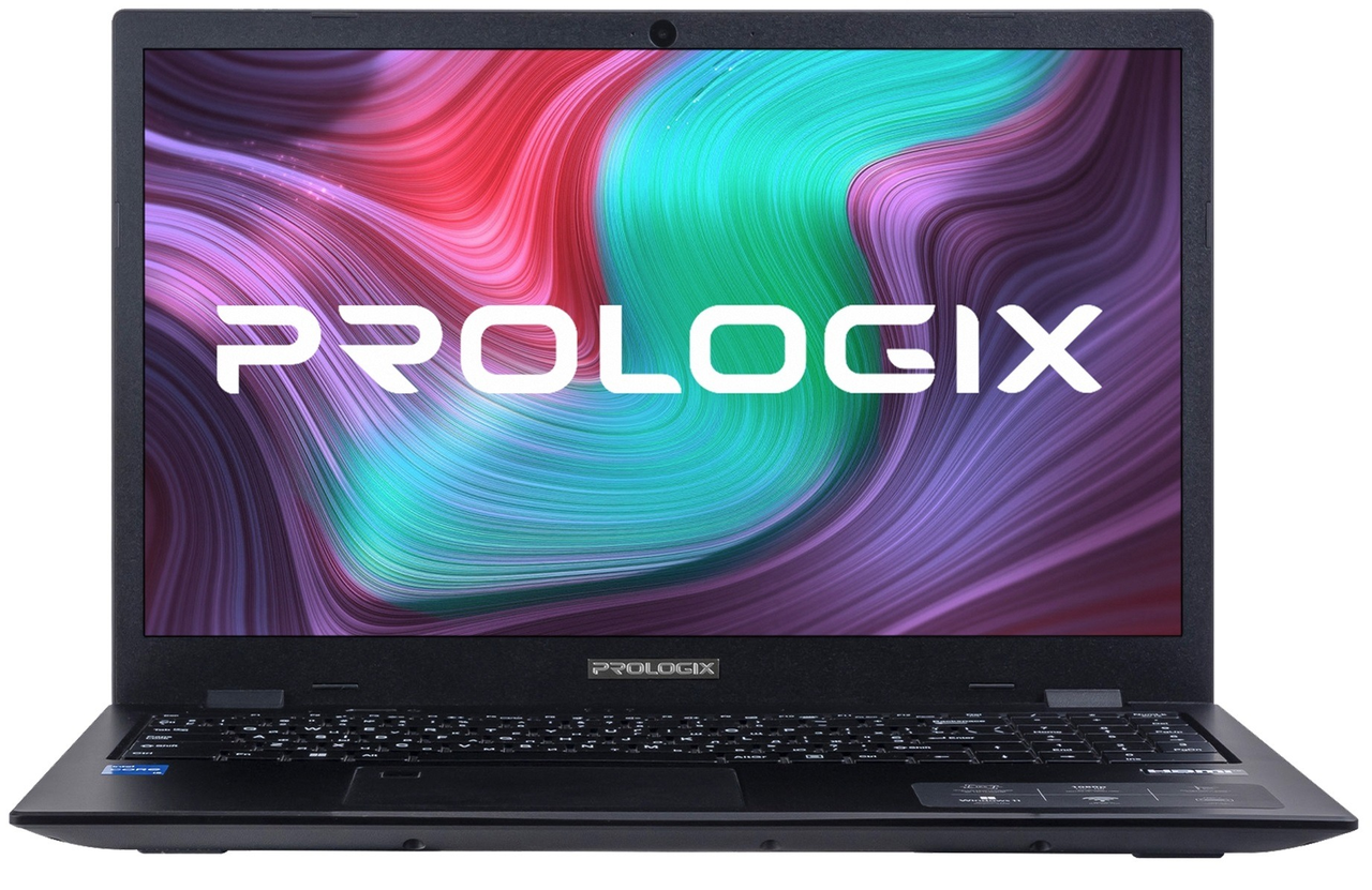 Ноутбук Prologix M15-722 15.6", Intel Core i5, 16 ГБ ОЗП, SSD 480 ГБ, без ОС, Black
