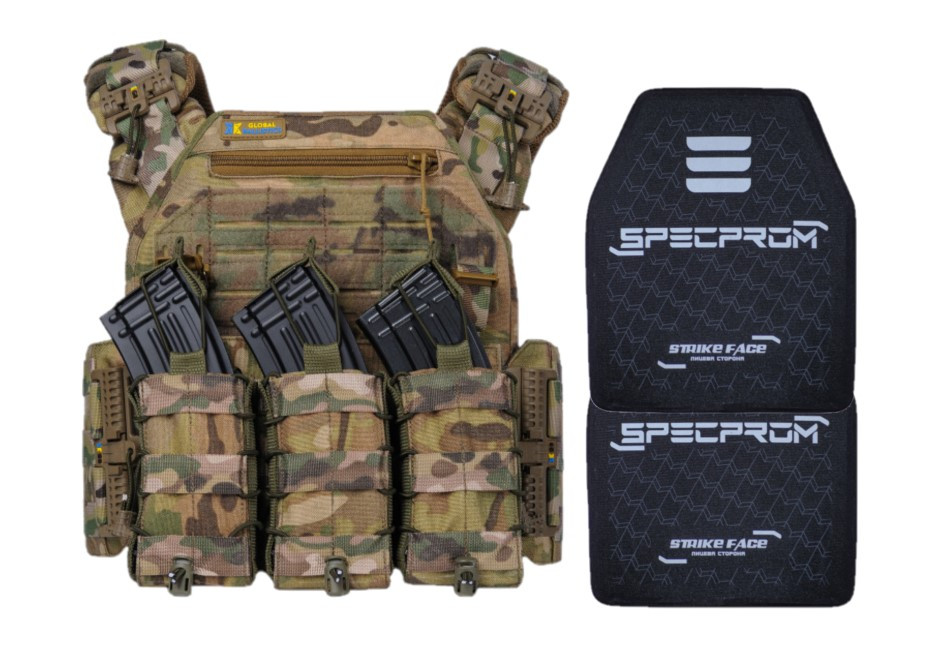 Бронежилет 3 класу. Мультикам. Вага 3.7 кг., фото 1