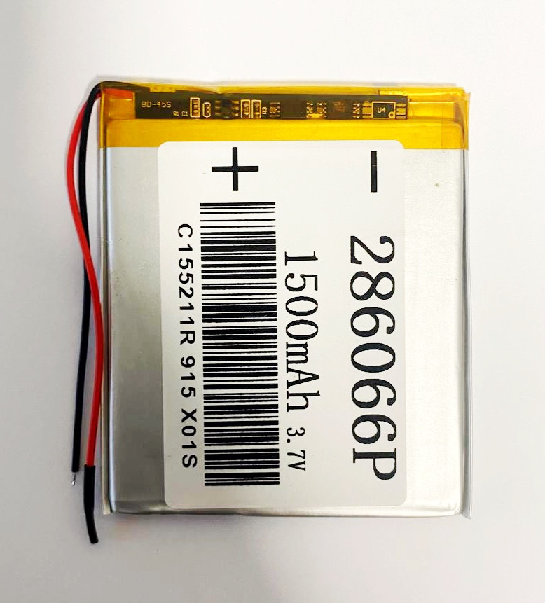 Акумуляторна батарея (АКБ) 1500 mAh, 3.7 Pocketbook 606 614 616 615 624 625 626 627 628 632 640 641 306070PL