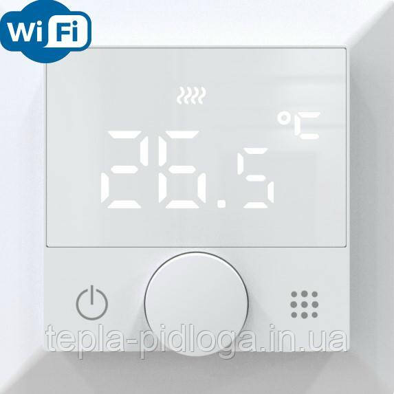 Терморегулятор програматор In-Therm PWT-510 Wi-Fi БІЛИЙ/ ЧОРНИЙ, фото 1