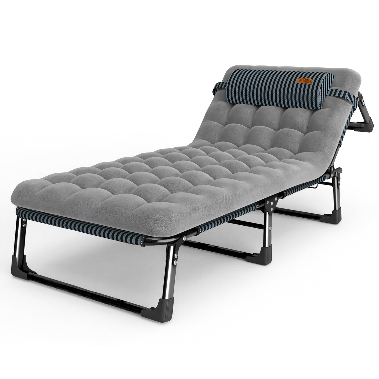 Розкладне ліжко розкладачка з матрацом і підголівником WCG FB-S01PP, фото 1