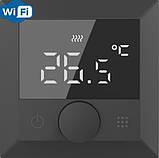 Терморегулятор програматор In-Therm PWT-510 Wi-Fi БІЛИЙ/ ЧОРНИЙ, фото 3