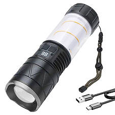 Ліхтар зі світильником CH-5021-TG+COB, Li-Ion аккум., ЗУ Type-C, zoom, фото 4