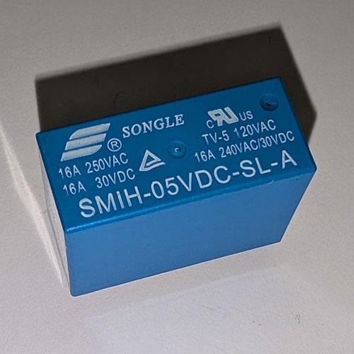 SMIH-05VDC-SL-A реле 10А 250В 5VDC, фото 1